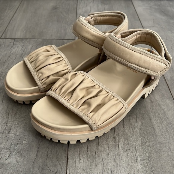 SAM EDELMAN Women's Leather Edythe Sport Sandal, Size 7.5 - Picture 4 of 11